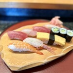 しほう田 - にぎり鮨ランチ … ¥1,300円（税込）