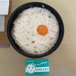 つけそば屋 やまいも - とろたま¥1100 熱々ラーメン