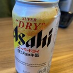 らぁ麺 GEKKA - 妻の今回のビールはアサヒの生ジョッキ缶です☆