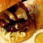 66 - オニオンタルタルバーガー(+￥220でﾌｨｯｼｭﾎﾟﾃﾄに変更)