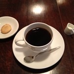 倫敦舘 - コーヒー（450円）クッキー付