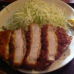 Tonchinkan - らんちカツ定食のカツ断面