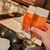 ステーキハウス あづま - 先ずは、ビールで乾杯です　 (*⌒▽)｡□☆□｡(▽⌒*)かんぱ~い!