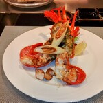 ステーキハウス あづま - ロブスターのバター焼き