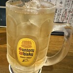 横須賀夜市 - メガコーン茶ハイ