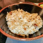 ステーキハウス あづま - ガーリックライス