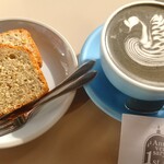 MCR HIBIYA - ジンジャーアールグレイのパウンドケーキ＆ブラックラテ