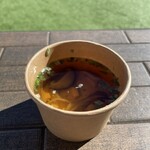 かわばんち - きのこ汁