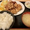 食堂とみ - からあげ定食(¥900)