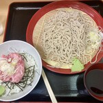 梅もと - 料理写真:ミニまぐろたたき丼セット