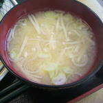 ごはん畑 - １００円の味噌汁