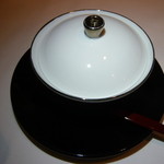 東郷 - 初めに／伊勢エビ入り蓮根まんじゅう サンラータン風