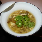 東郷 - 初めに／伊勢エビ入り蓮根まんじゅう サンラータン風