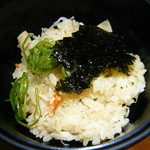 東郷 - オホーツク産ズワイガニとエリンギの蟹味噌ピラフ