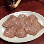 焼肉幸泉 - タン塩(๑˃̵ᴗ˂̵)