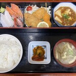 瑠玖＆魚平 - まんぷく弁当750円