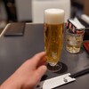 戸隠製粉 - ちょい飲みセットのビールはこんな感じ 202402