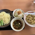 幸楽苑 - つけ麺＋チャーハン