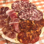 サル イ アモール - 生ハムなど盛り合わせ