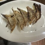 岡山ラーメン 巳 - セットの餃子