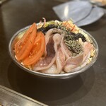 Squid ink tomato basil monja