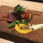 寿司 はせ川 - 河内鴨ロースト