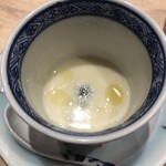 寿司 はせ川 心斎橋本店 - ホワイトアスパラすり流し