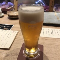 寿司 はせ川 心斎橋本店 - 生で乾杯