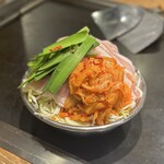 pork kimchi monja