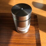 ラーメン イッケン - ドライガーリックで味変！