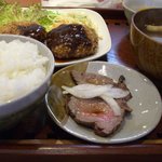 甘夏食堂 - 男性も満足