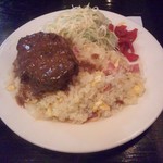 ロビン - ハンバーグピラフ（800円）