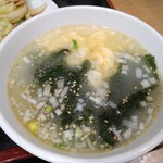 中華料理龍門 - 玉子スープ