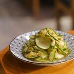 ズッキーニの柚子胡椒和え