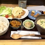 Denden Den - ちきん南蛮定食¥1,500＋冷汁変更¥250