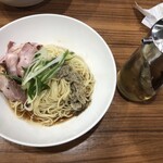 中華そば 西川 - 味付き替え玉と煮干し酢