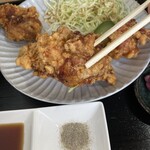 Miyoshi - 大きめな唐揚げ！衣がサクッとして中身ジューシー♪