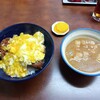 赤心 - 料理写真:カツ丼+豚汁