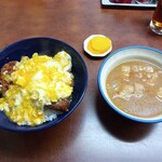 Sekishin - カツ丼+豚汁