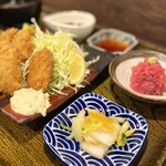 Kappadokiya - ・カキフライ定食 (坂越産 カキ,マグロすきみ) 1,550円/税込