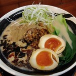 俺の中華たなか家 - 「俺中担々麺白」着丼＼(^o^)／