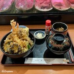 一の○ - 天丼(並)セット