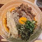 Edogiri Sukeroku Soba Nurukan Satou - ほんとに、料理の写真しかなくてすみません。すぐ隣に外国人の方もいたもので。あんまりパシャパシャ写真撮れなかった（笑）4枚だけ、撮りました。