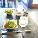 ステーキ&ハンバーグ アライブ - セットのサラダ