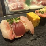 寿司 魚がし日本一 - 晩酌セットの寿司
