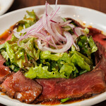 Roast beef salad