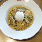 ジョリーパスタ - いわしの焦がし醤油ソース～大根おろし添え～大盛り・８９０円