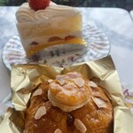 G線 - いちごショートケーキとアップルパイ