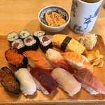 Uogashi Sushi - 上寿司1、5人前1,480円