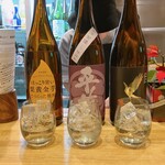 和酒・煮込み らいどん - 焼酎飲み比べ